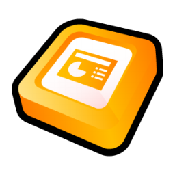 Microsoft Office PowerPoint Icon 256px png